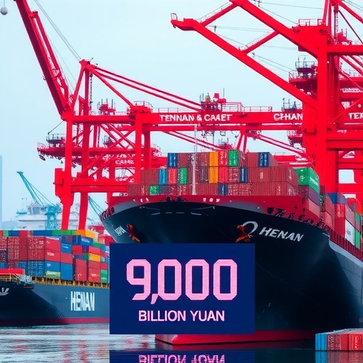 2025年河南外贸首破9000亿元 机电