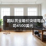 国际黄金期价突破每盎司4500美元（图2）