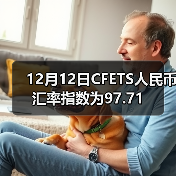 12月12日CFETS人民币汇率指数为97.71（图4）