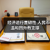 经济运行显韧性 人民币温和回升有支撑
