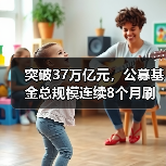 突破37万亿元，公募基金总规模连续8个月刷新纪录（图3）