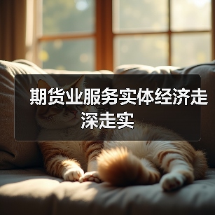 期货业服务实体经济走深走实