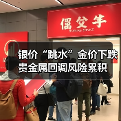 银价“跳水”金价下跌 贵金属回调风险累积(图4) 银价“跳水”金价下跌 贵金属回调风险累积(图4)