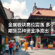 金属板块高位震荡 多个期货品种资金净流出