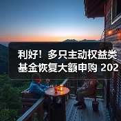 利好！多只主动权益类基金恢复大额申购 2026年A股整体有望继续走强（图3）