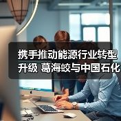 携手推动能源行业转型升级 葛海蛟与中国石化董事长侯启军举行工作会谈(图3) 携手推动能源行业转型升级 葛海蛟与中国石化董事长侯启军举行工作会谈(图3)