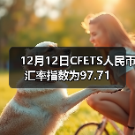 12月12日CFETS人民币汇率指数为97.71（图4）