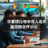 华夏银行与中荷人寿签署战略合作协议