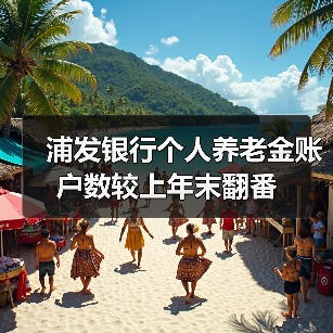 浦发银行个人养老金账户数较上年末翻番（图4）