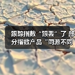 跟踪指数“跟丢”了 部分指数产品“同源不同命”（图4）