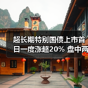 超长期特别国债上市首日一度涨超20% 盘中两次临时停牌（图2）
