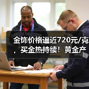 金饰价格逼近720元/克，买金热持续！黄金产品怎么选？（图3）