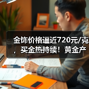 金饰价格逼近720元/克，买金热持续！黄