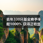 去年330只基金换手率超1000% 获得正收益占比不足14%（图4）