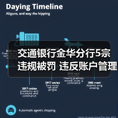 交通银行金华分行5宗违规被罚 违反账户管理规定等（图2）