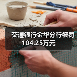 交通银行金华分行被罚104.25万元（图3）