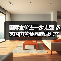 国际金价进一步走强 多家国内黄金品牌调涨产品价格（图2）