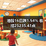 港股16日跌1.54% 收报25235.41点（图2）