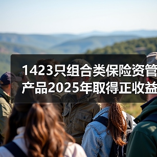 1423只组合类保险资管产品2025年取得正收益（图3）