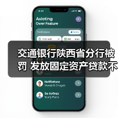 交通银行陕西省分行被罚 发放固定资产贷款不审慎等(图2) 交通银行陕西省分行被罚 发放固定资产贷款不审慎等(图2)