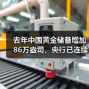 去年中国黄金储备增加86万盎司,央行已连续14个月增持(图4) 去年中国黄金储备增加86万盎司,央行已连续14个月增持(图4)