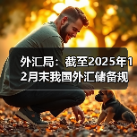 外汇局：截至2025年12月末我国外汇储备规模为33579亿美元（图1）