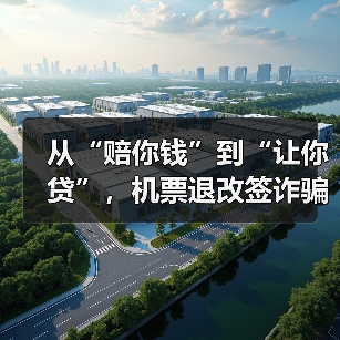 从“赔你钱”到“让你贷”,机票退改签诈骗要当心(图2) 从“赔你钱”到“让你贷”,机票退改签诈骗要当心(图2)