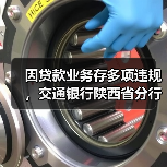 因贷款业务存多项违规,交通银行陕西省分行被罚253万元(图4) 因贷款业务存多项违规,交通银行陕西省分行被罚253万元(图4)