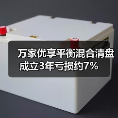 万家优享平衡混合清盘 成立3年亏损约7%(图2) 万家优享平衡混合清盘 成立3年亏损约7%(图2)