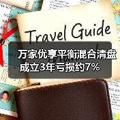 万家优享平衡混合清盘 成立3年亏损约7%(图3) 万家优享平衡混合清盘 成立3年亏损约7%(图3)