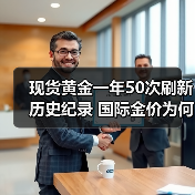 现货黄金一年50次刷新历史纪录 国际金价为何一路狂飙（图1）
