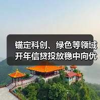 锚定科创、绿色等领域 开年信贷投放稳中向优(图1) 锚定科创、绿色等领域 开年信贷投放稳中向优(图1)