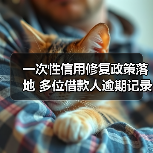 一次性信用修复政策落地 多位借款人逾期记录“清零”(图3) 一次性信用修复政策落地 多位借款人逾期记录“清零”(图3)
