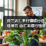 普兰店汇丰村镇银行违规被罚 由汇丰银行独资设立(图3) 普兰店汇丰村镇银行违规被罚 由汇丰银行独资设立(图3)