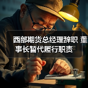西部期货总经理辞职 董事长暂代履行职责（图2）