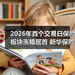 2026年首个交易日保险板块涨幅居首 新华保险、中国太保股价创新高 　　（图4）