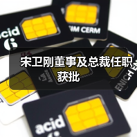 宋卫刚董事及总裁任职获批（图2）
