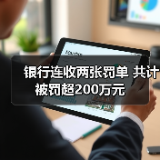 银行连收两张罚单 共计被罚超200万元（图3）