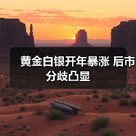 黄金白银开年暴涨 后市分歧凸显