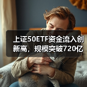 上证50ETF资金流入创新高，规模突破720亿（图1）