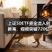 上证50ETF资金流入创新高，规模突破720亿（图2）