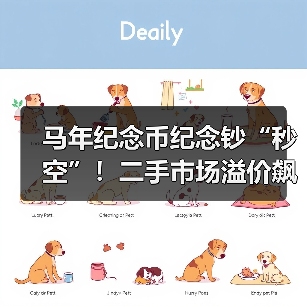 马年纪念币纪念钞“秒空”！二手市场溢价飙升，这些“套路”需警惕（图1）