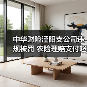 中华财险泾阳支公司违规被罚 农险理赔支付超期（图4）