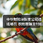 中华财险泾阳支公司违规被罚 农险理赔支付超期（图2）