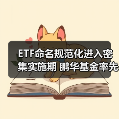 ETF命名规范化进入密集实施期 鹏华基金
