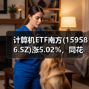 计算机ETF南方(159586.SZ)涨5.02%，同花顺涨9.58%（图4）