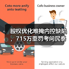 股权优化难掩内控缺陷，715万重罚考问民泰银行合规治理（图1）