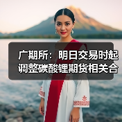 广期所：明日交易时起调整碳酸锂期货相关合