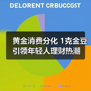 黄金消费分化 1克金豆引领年轻人理财热潮（图1）