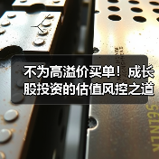 不为高溢价买单！成长股投资的估值风控之道